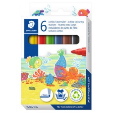 ESTUCHE DE CARTÓN 6 ROTULADORES GRUESOS NORIS 340 COLORES SURTIDOS STAEDTLER 340 C6 (Espera 4 dias) en Huesoi